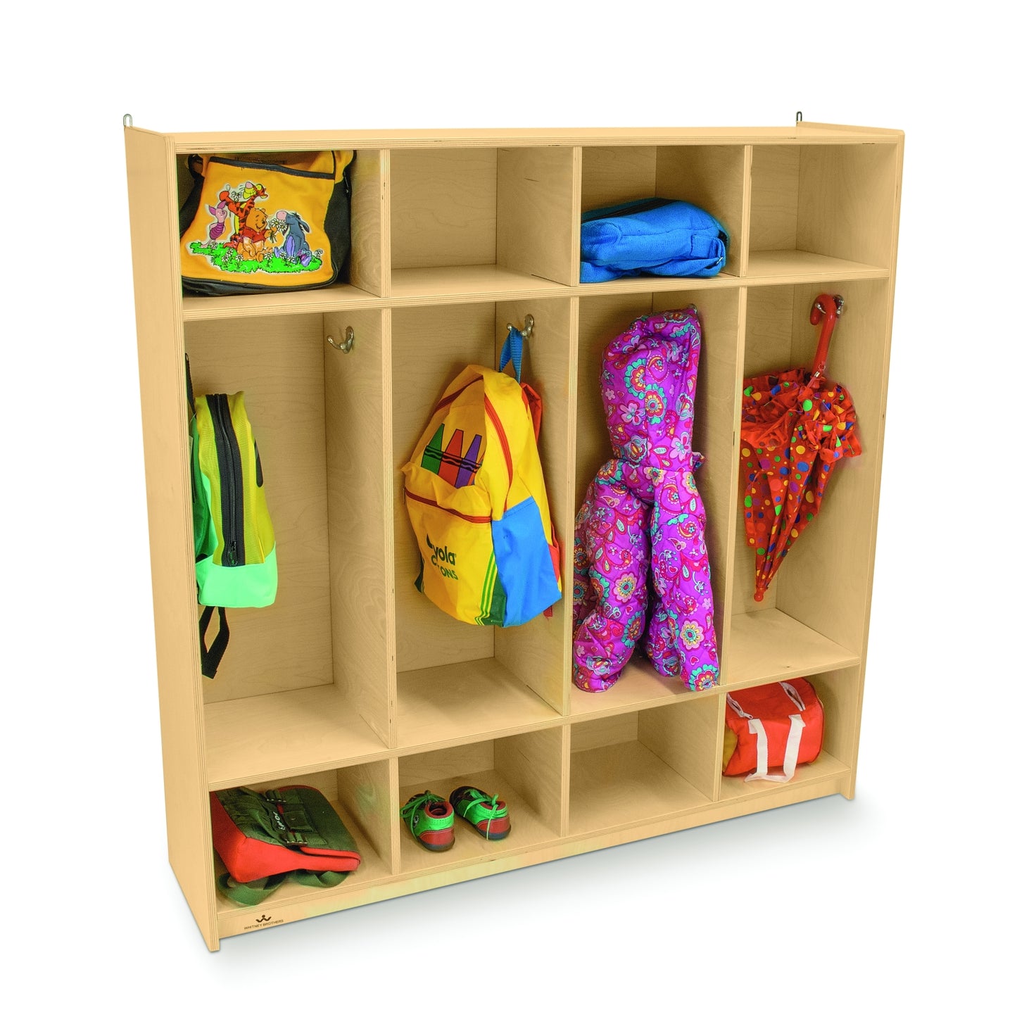 Four Section Coat Locker