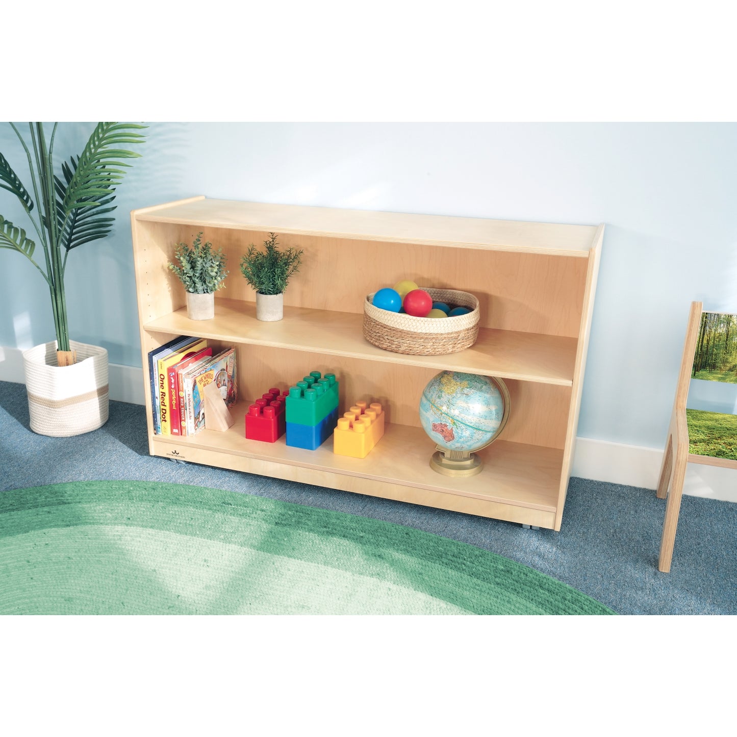 Mobile Shelf Cabinet 30H