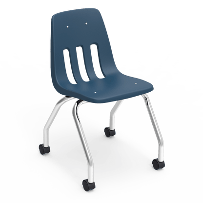 9000 Series Chairs with Casters (Pack of 2)