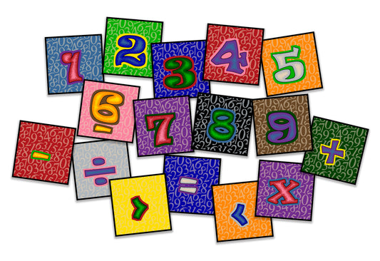 MATHEMATIC SQUARES(SET OF 16)