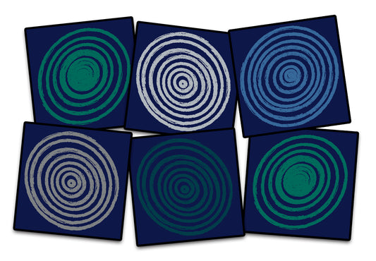 CIRCLES COOL (SET OF 6)