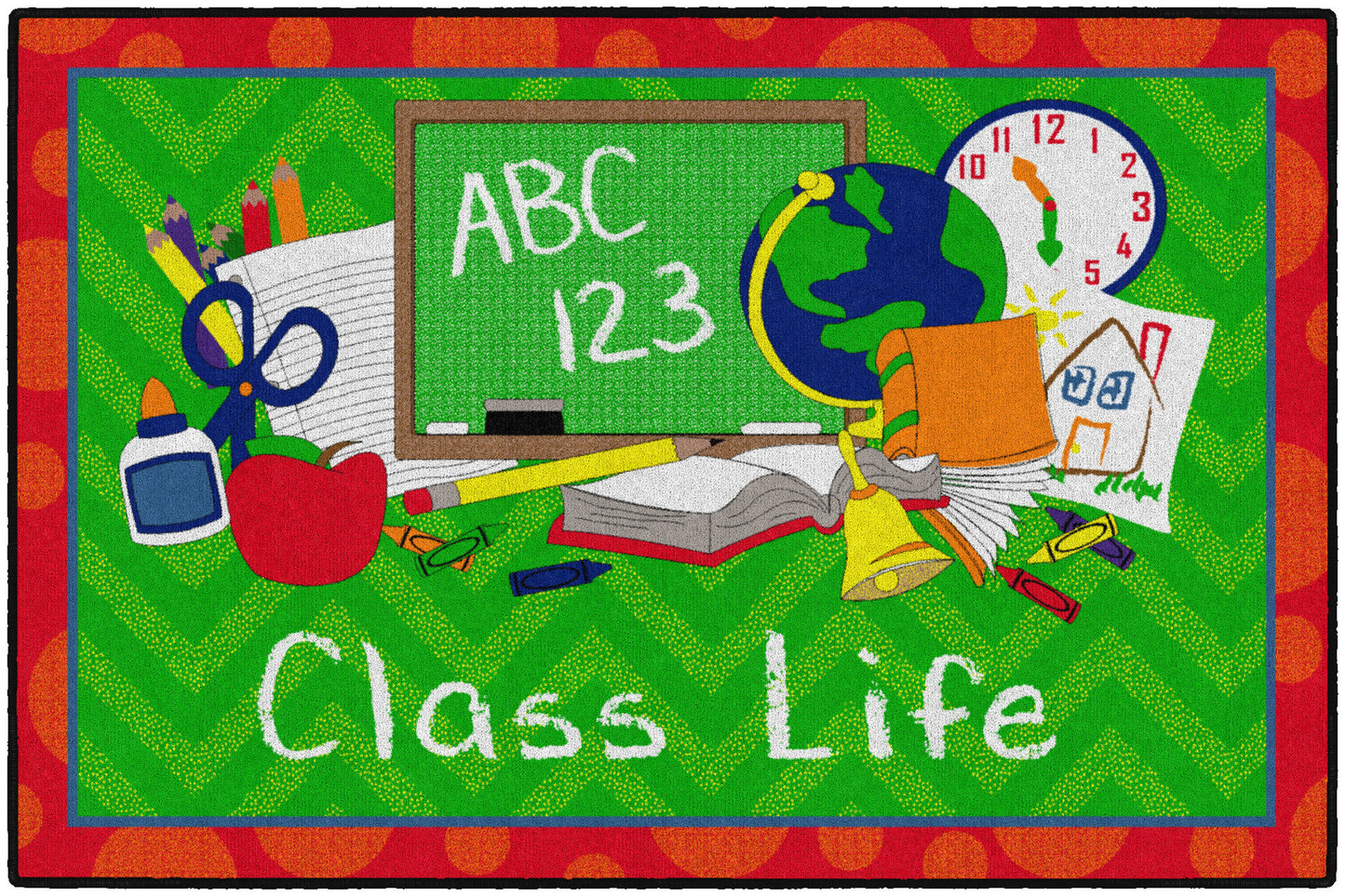 CLASS LIFE - GREEN AND RED