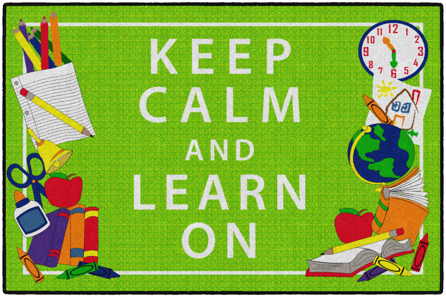 KEEP CALM & LEARN ON - GREEN