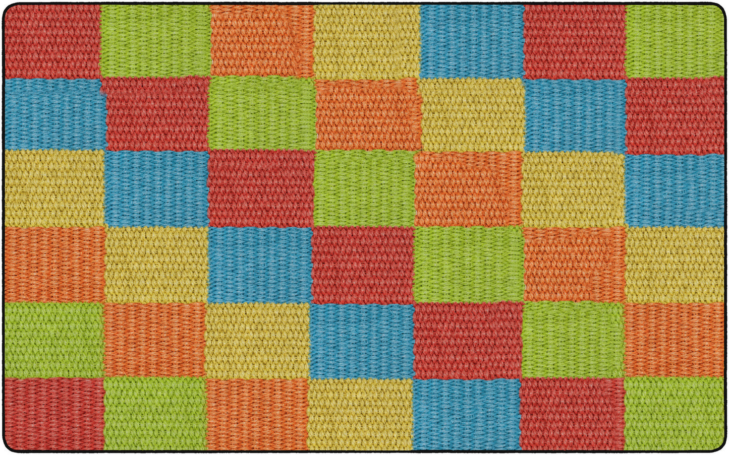 COZY BASKETWEAVE BLOCKS/MULTI