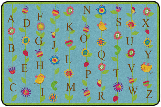 BLOOMING ALPHABET BLUE