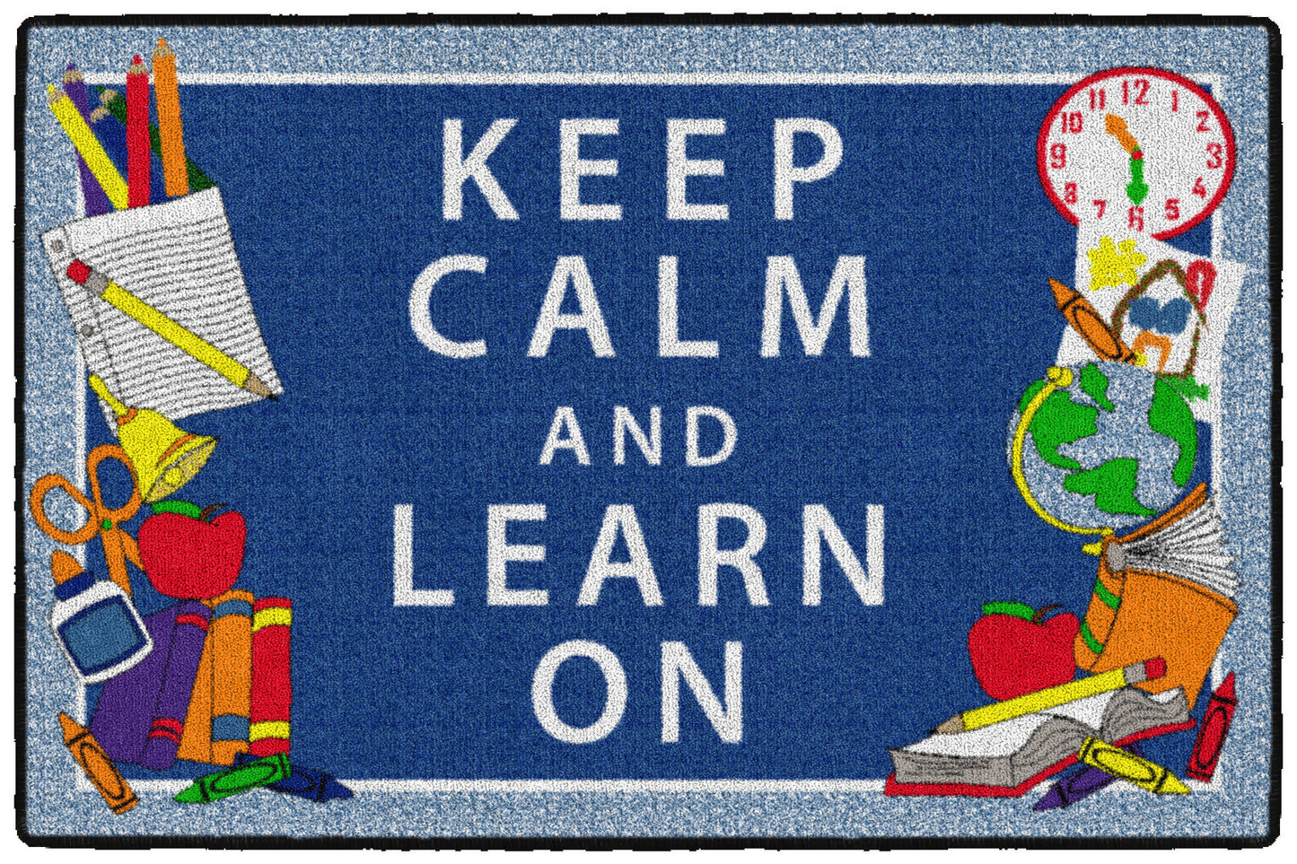 KEEP CALM & LEARN ON - BLUE