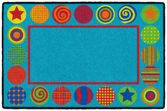 PATTERNED CIRCLES MAT