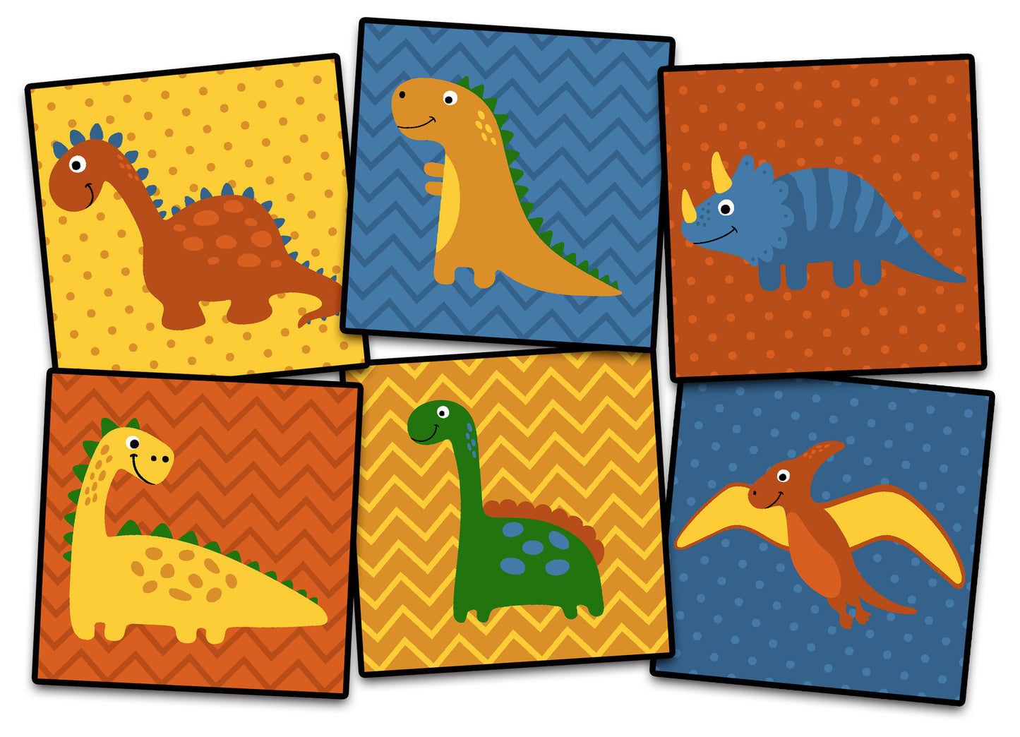 DINO SEATING (SET OF 6)