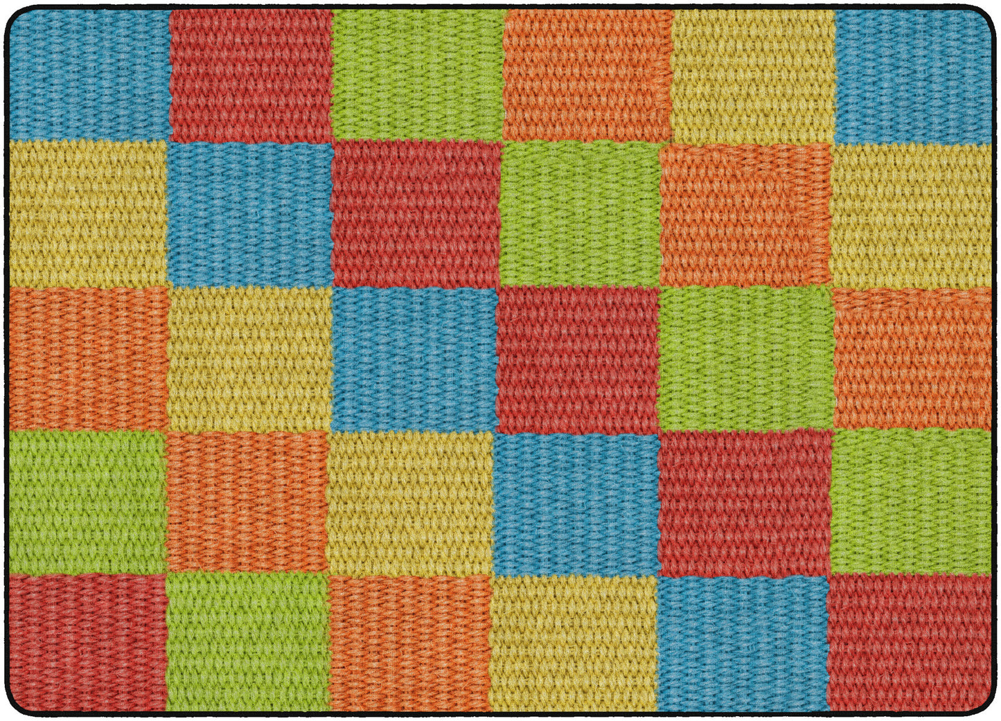 COZY BASKETWEAVE BLOCKS/MULTI