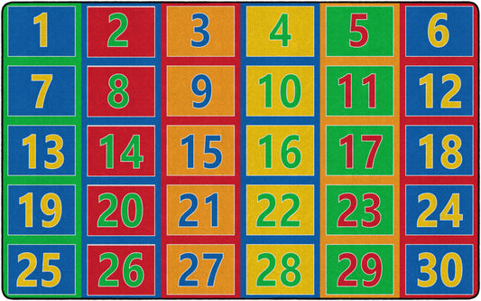 NUMBER ROWS 123'S SEATS 30 PRIMARY